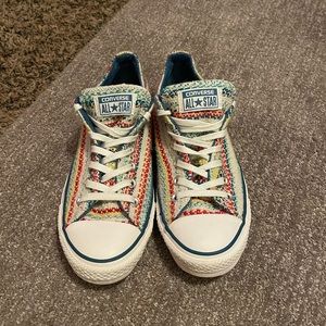 Converse Chuck Taylor Woven Knit Textile Low Top